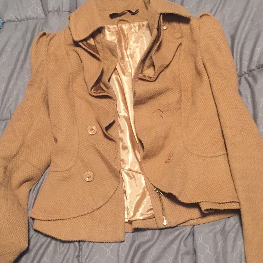 One of a kind Camel Jacket